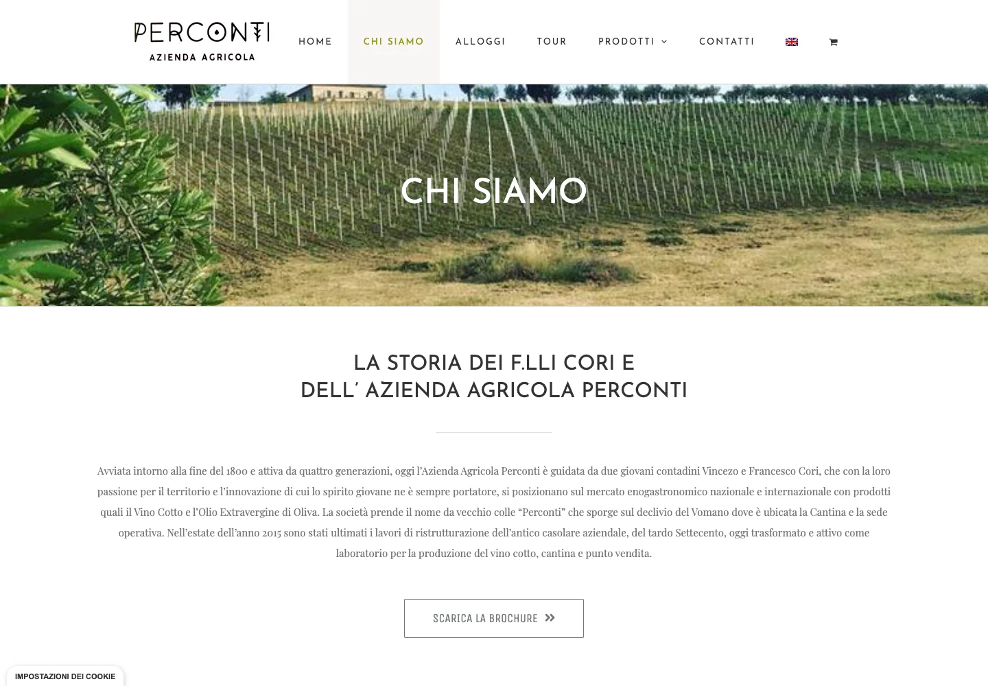 Azienda Perconti — L’azienda agricola