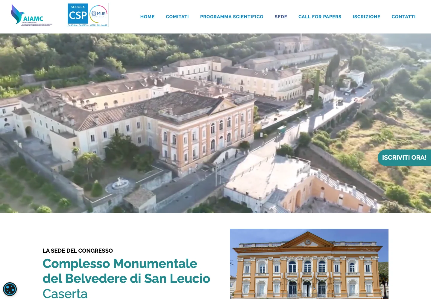 Congresso AIAMC — Sede del congresso