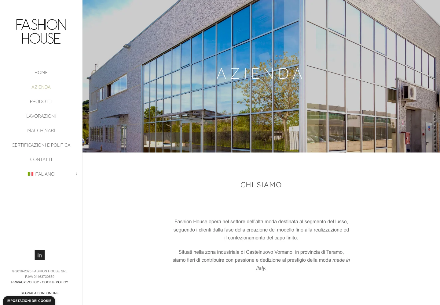 Fashion House — L’azienda
