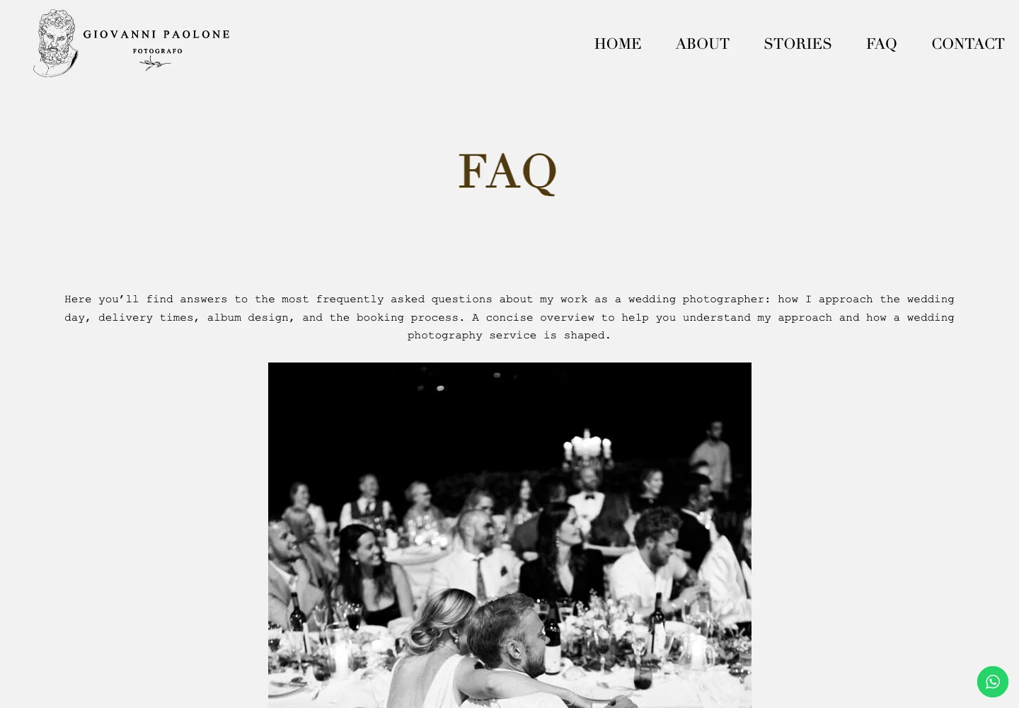 Giovanni Paolone — FAQ