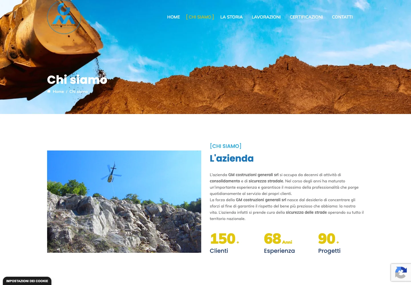 GM Costruzioni Generali · Web — Chi siamo