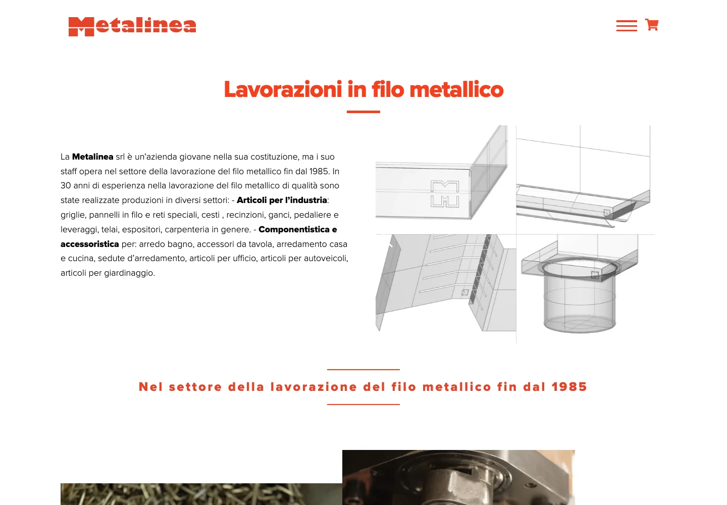 Metalinea — L’azienda