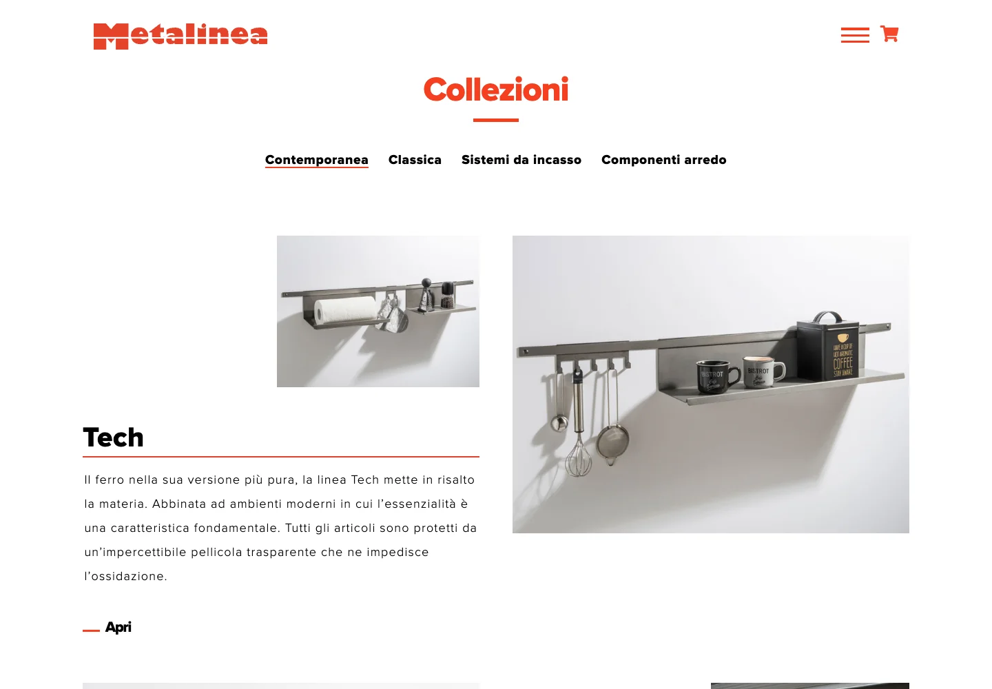 Metalinea — Collezione contemporanea