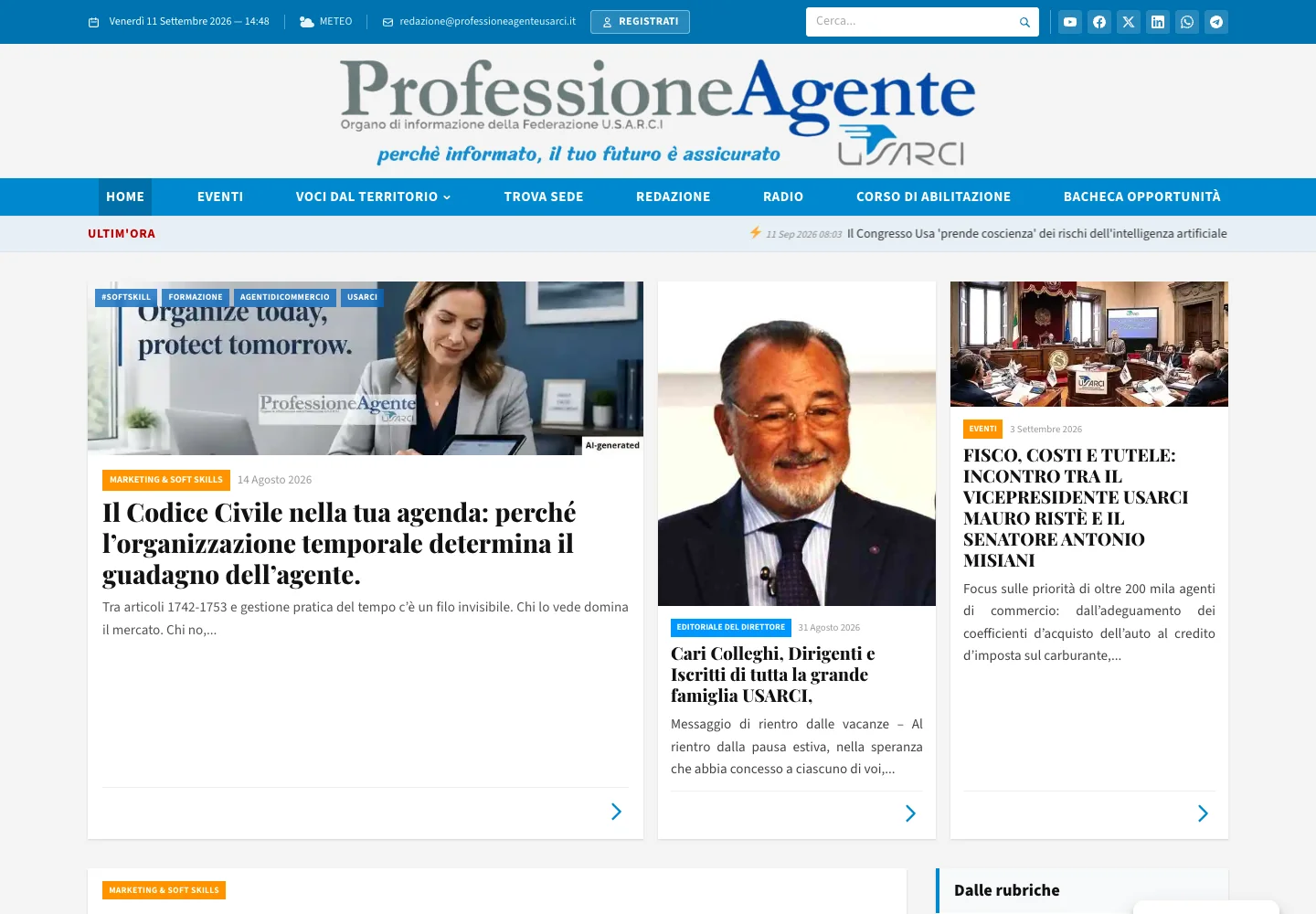 Professione Agente · USARCI — Home