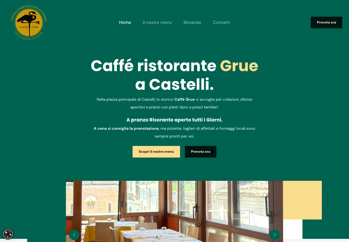 Caffè Ristorante Grue — Home