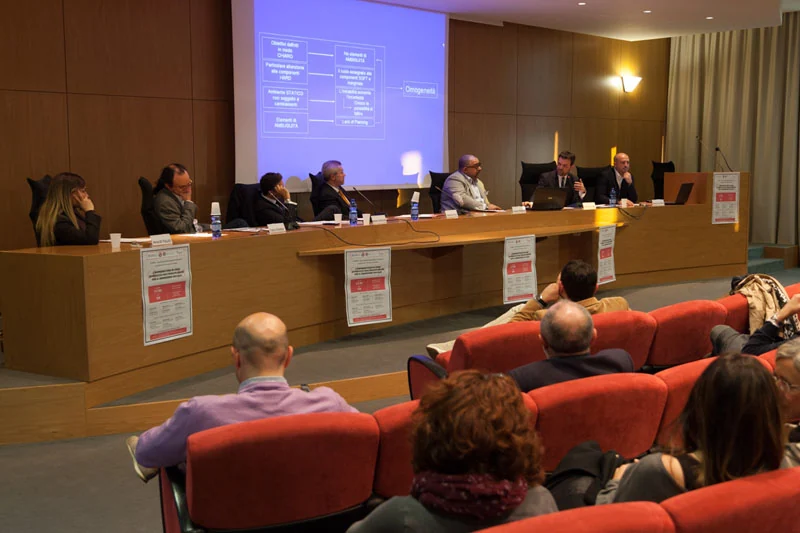 Convegno AIMPA — tavolo dei relatori