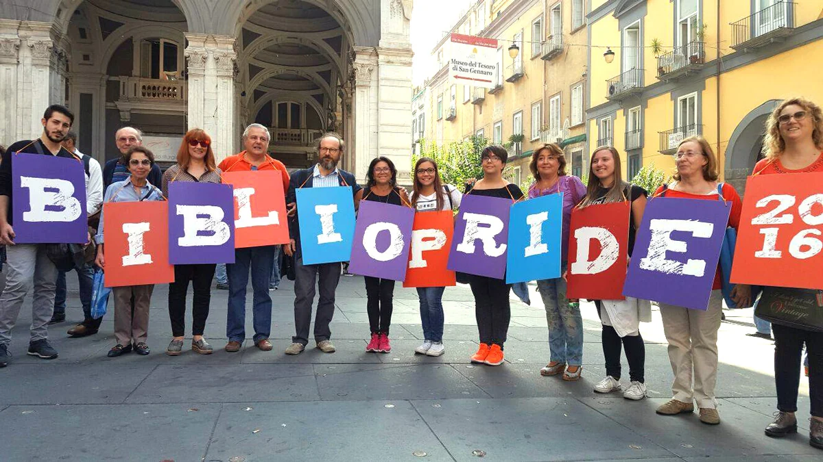 Flashmob Bibliopride 2016